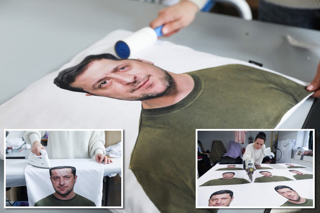 New York Post on Twitter "In bed with Zelensky Pillows with Ukrainian