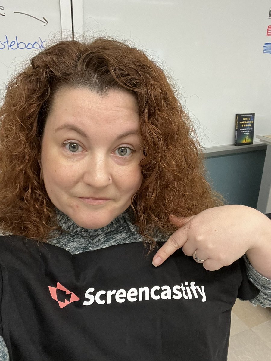 nicklescience's tweet image. Starting my PD day off with a great raffle win! I’m a huge @Screencastify fan. I can easily differentiate instruction with quick video demos and instructions. @duxschools