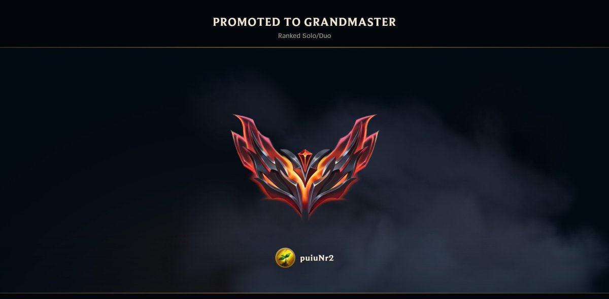 LoL_Pui's tweet photo. 2nd time I got GM https://t.co/IpjjePl5ZK
