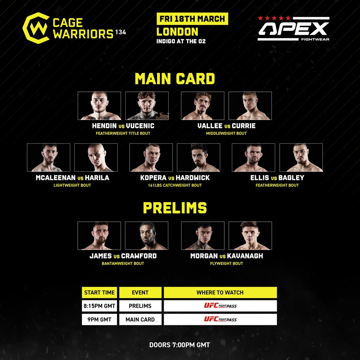 Cage Warriors on X