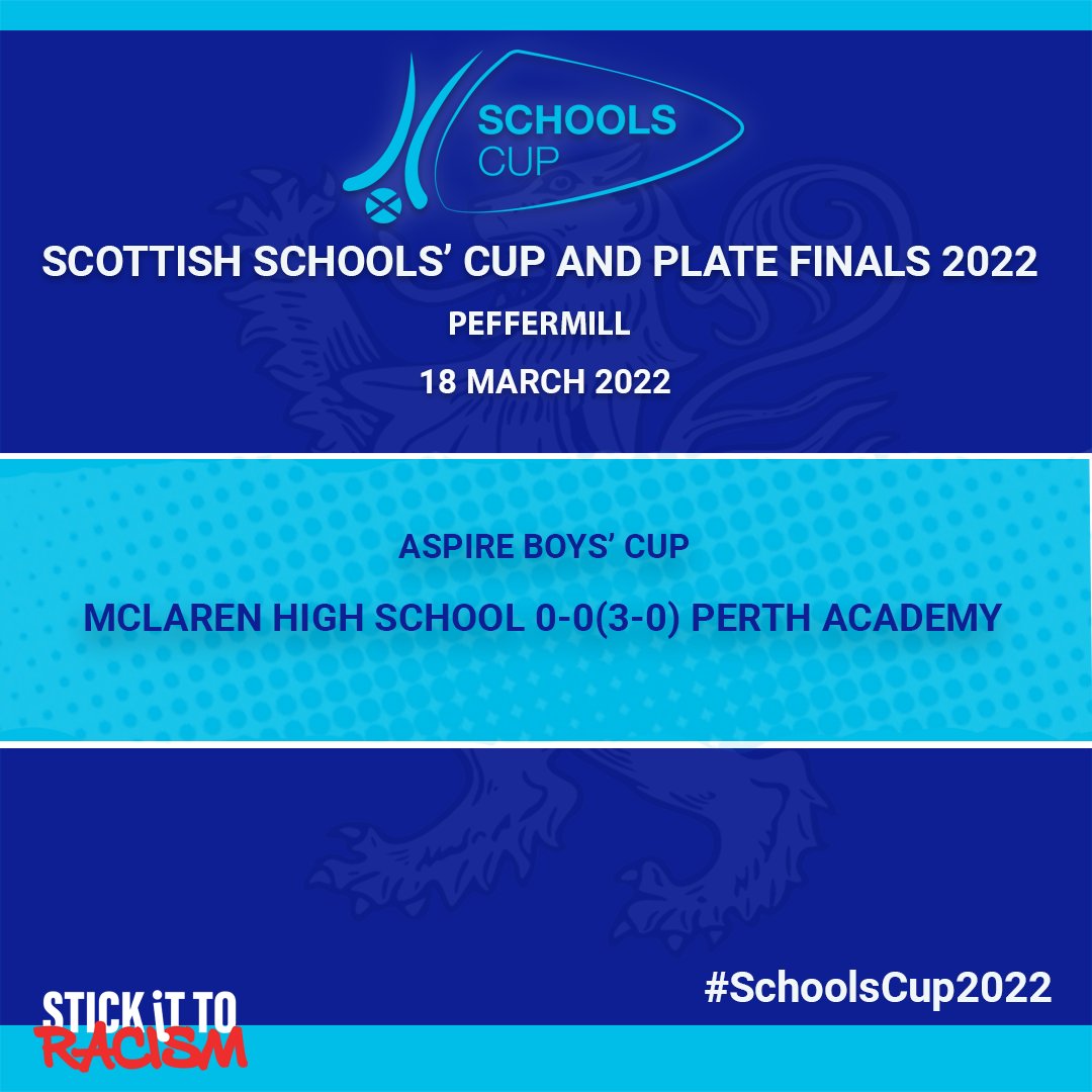 ScottishHockey's tweet photo. Absolutely clinical from @McLarenHigh to win the shootout at #SchoolsCup2022 🔥🔥 https://t.co/aZOnQifVya