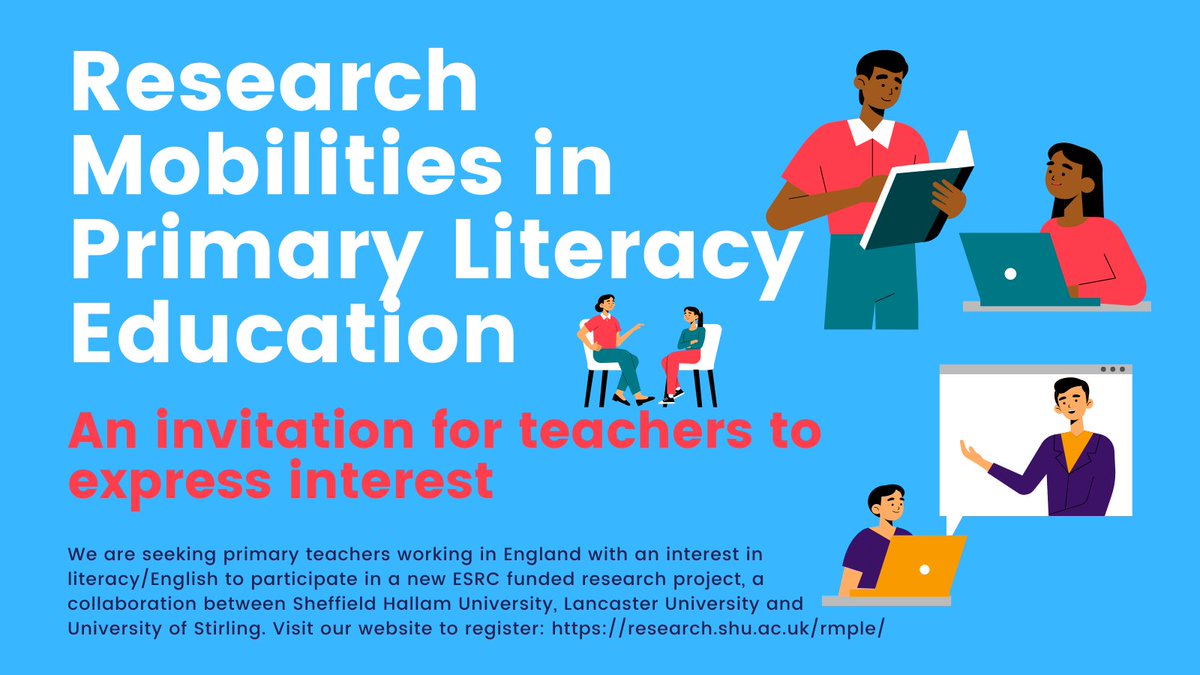 JuliaGillen's tweet photo. We are looking for primary teachers working in England with an interest in literacy/English for our @remple_project Please RT and consider taking a look! https://t.co/QNhArl5EOc