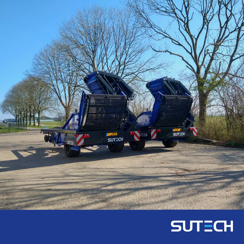 SUTechniek's tweet image. Ready to go! 💪

Deze twee uienladers staan weer spik en span klaar voor aflevering. Het weer is mooi☀️ en het laadseizoen komt steeds meer in zicht. Wij hebben er zin in! 

#SUTech #uienlader #fabriek #nieuwmachines #akkerbouw #afleveren #uien #uienladen