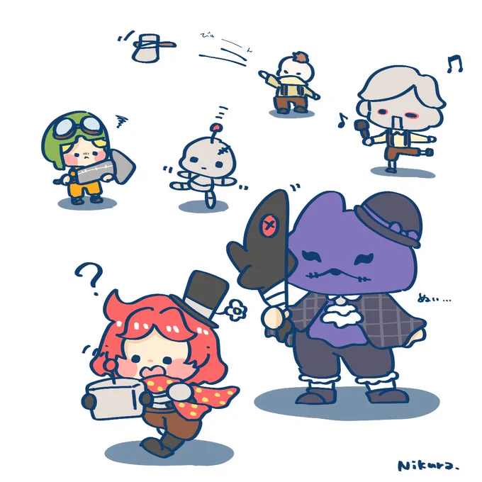 #第五人格
#第五人格イラスト
交換してみた。 