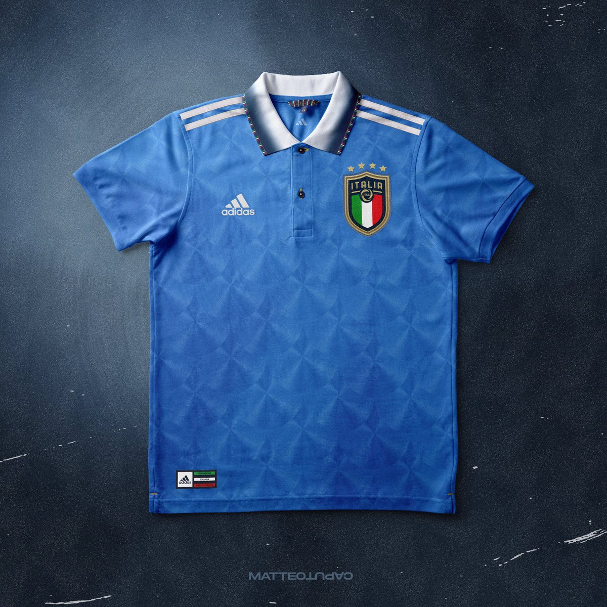 matteocaputo095's tweet photo. Italy x Adidas 🇮🇹👕

2023 / Football shirt concept 

#PMkitcontest 
#azzurri #Italia #adidas 

@Azzurri @adidasfootball @passionemaglie https://t.co/Q9hWUZFgxX