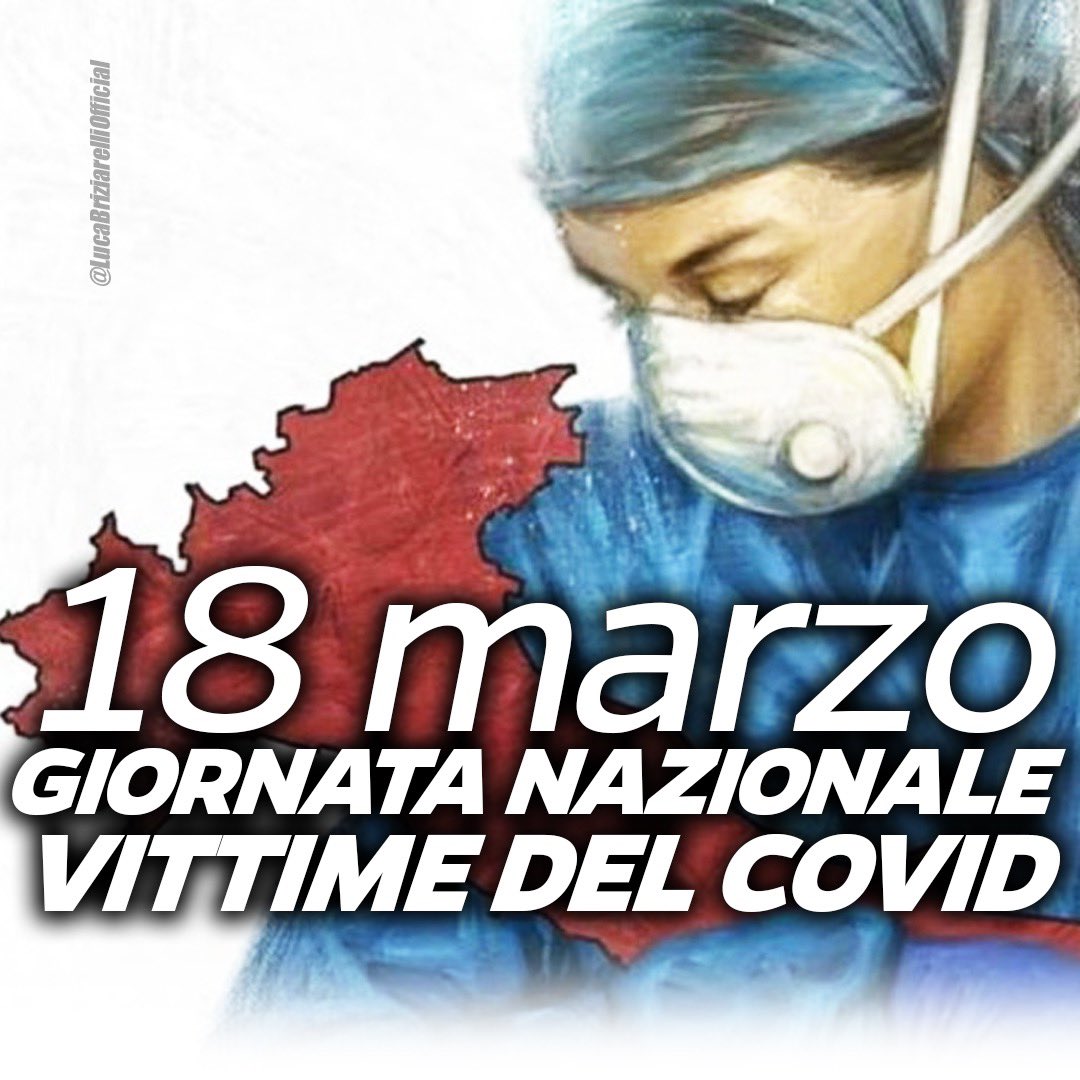 LBriziarelli's tweet photo. Oggi, a pochi giorni dalla fine dello stato d'emergenza il pensiero va a chi non c'è più: mamme, papà, figli, giovani e anziani, medici infermieri e tutti quelli che hanno combattuto per difendere le nostre vite 🙏 https://t.co/B0au7CbVYL