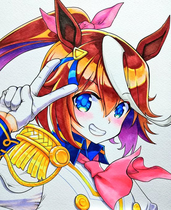 プリティーダービーSeason2見ながら塗ってるんだけど2話に1回くらいは泣いてしまうので困る
テイオーとライスシャワーいいキャラ過ぎる。 