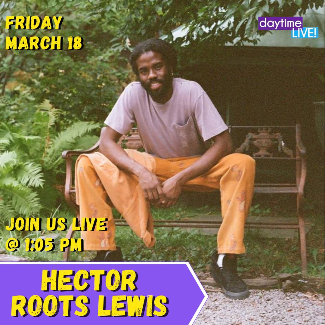 RootsLewis's tweet photo. Vibe with mi likkle bit on @tvj_daytimelive later today at 1:05PM🙌🏾 Tune in and Let's Groove!💥 Upful Upful Upful!🔥🔥🔥
#HectorRootsLewis #LetsGroove #NewMusic #SoulCircle https://t.co/FolIhXGDmZ