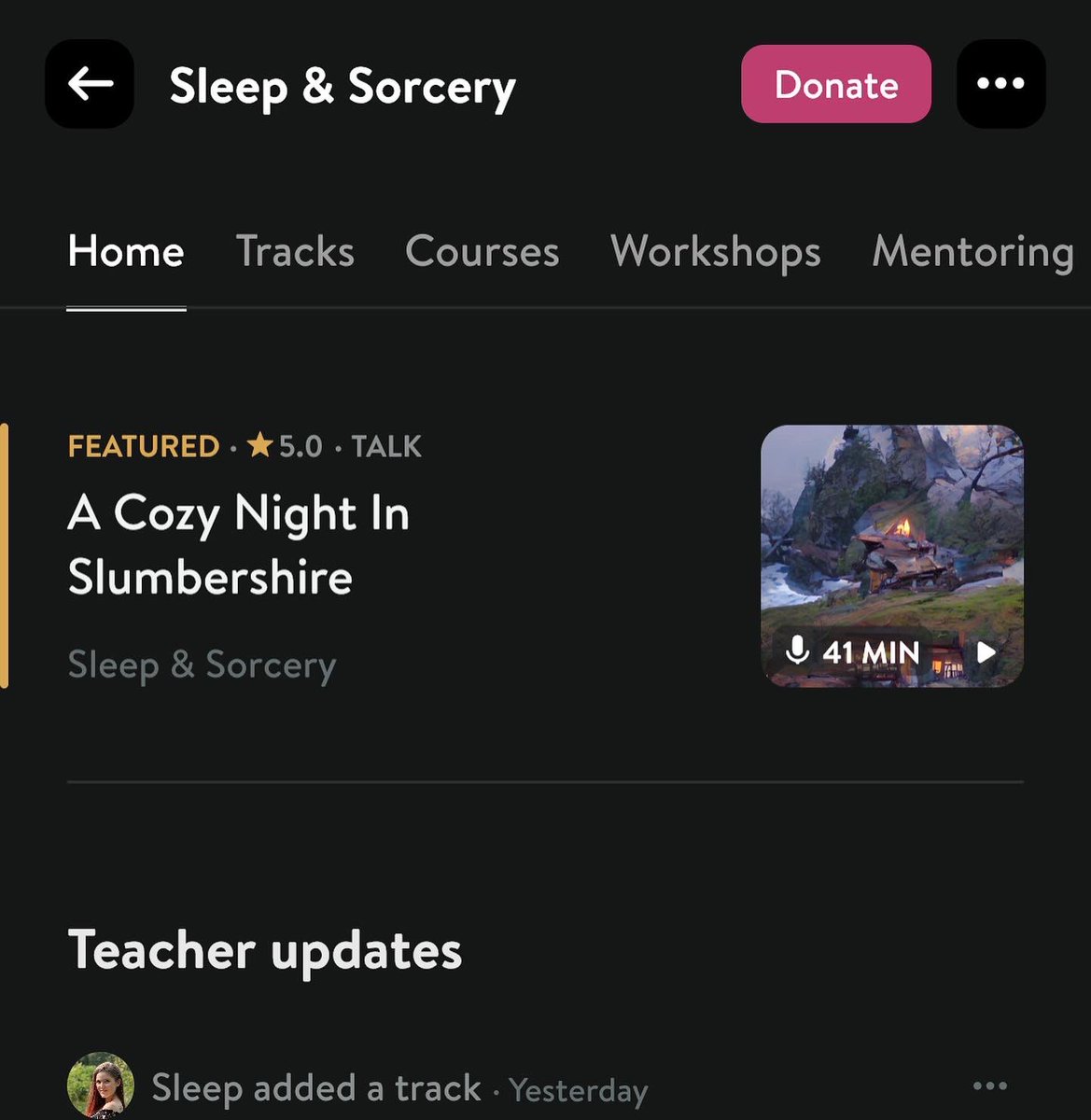 SleepSorcery's tweet photo. Just in time for the equinox… Sleep &amp; Sorcery is now available on Insight Timer - my go-to app for meditation and sleep stories ✨ You can follow and support me here: https://t.co/87VzcxDgvV https://t.co/qDGdKYxfLg
