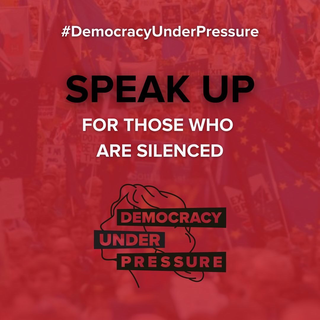 La campagna #DemocracyUnderPressure lanciata dalla <a href="/JEF_Europe/">Young European Federalists</a> inizia oggi.
Vogliamo combattere le violazioni dei diritti umani e della democrazia. 
Per saperne di più —> instagram.com/p/CbPqRUEswv9/…