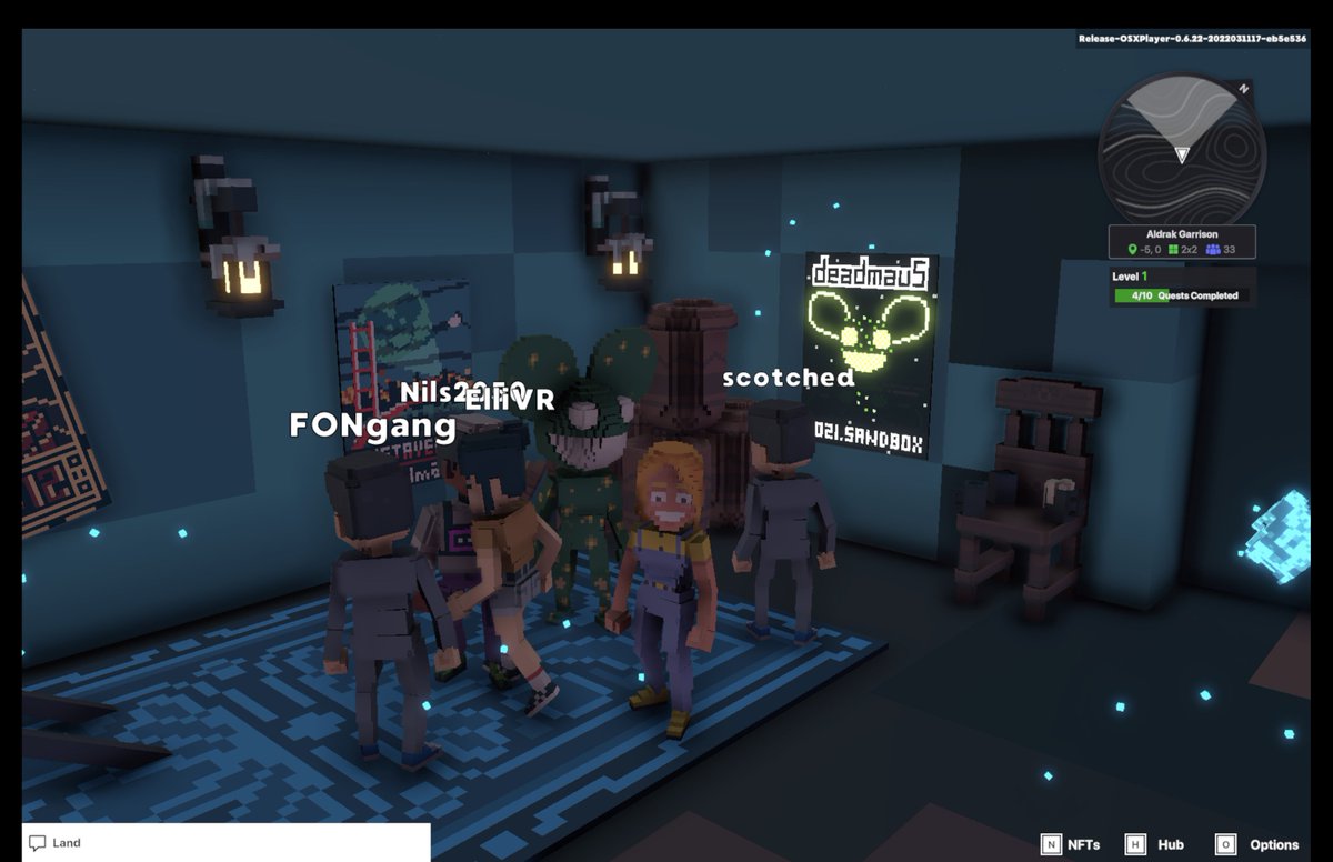 soibot_e's tweet photo. @TheSandboxGame @deadmau5 I just participated in the daily #SandboxAlphaS2Contest for a chance to earn up to 1,000 $SAND! Starting March 17 - Selfie with Deadmau5. Check out my screenshot below!
👇 #SandboxAlphaS2 https://t.co/m4NaP0R7fK