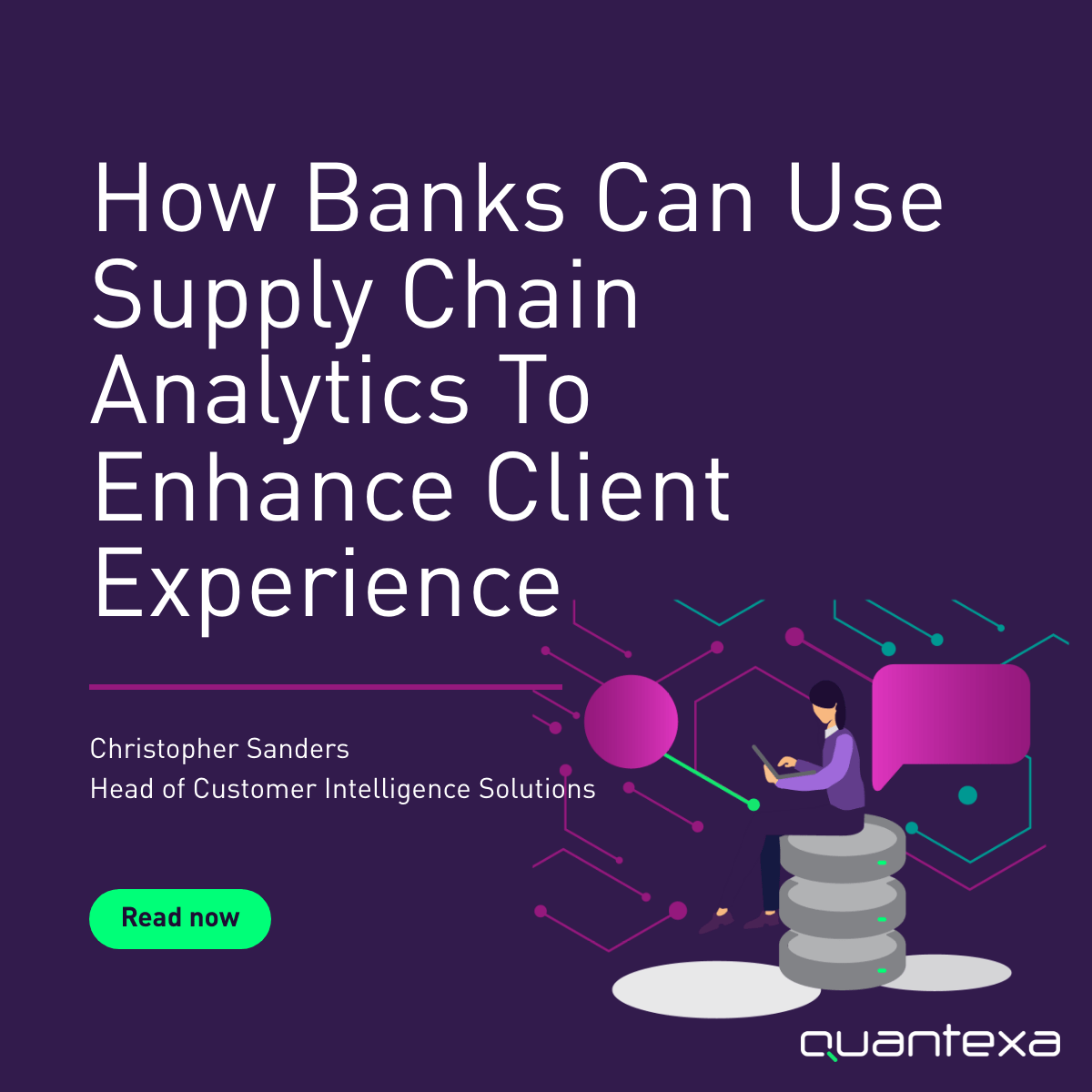 quantexa's tweet photo. 🤔In the latest blog from Chris Sanders (Head of Customer Intelligence Solutions, #Quantexa), learn how to move to a more dynamic, real-time understanding of your customers based on #payments #data and #supply #chain analytics. https://t.co/iiBJxnjlNq https://t.co/B7lacKDTav