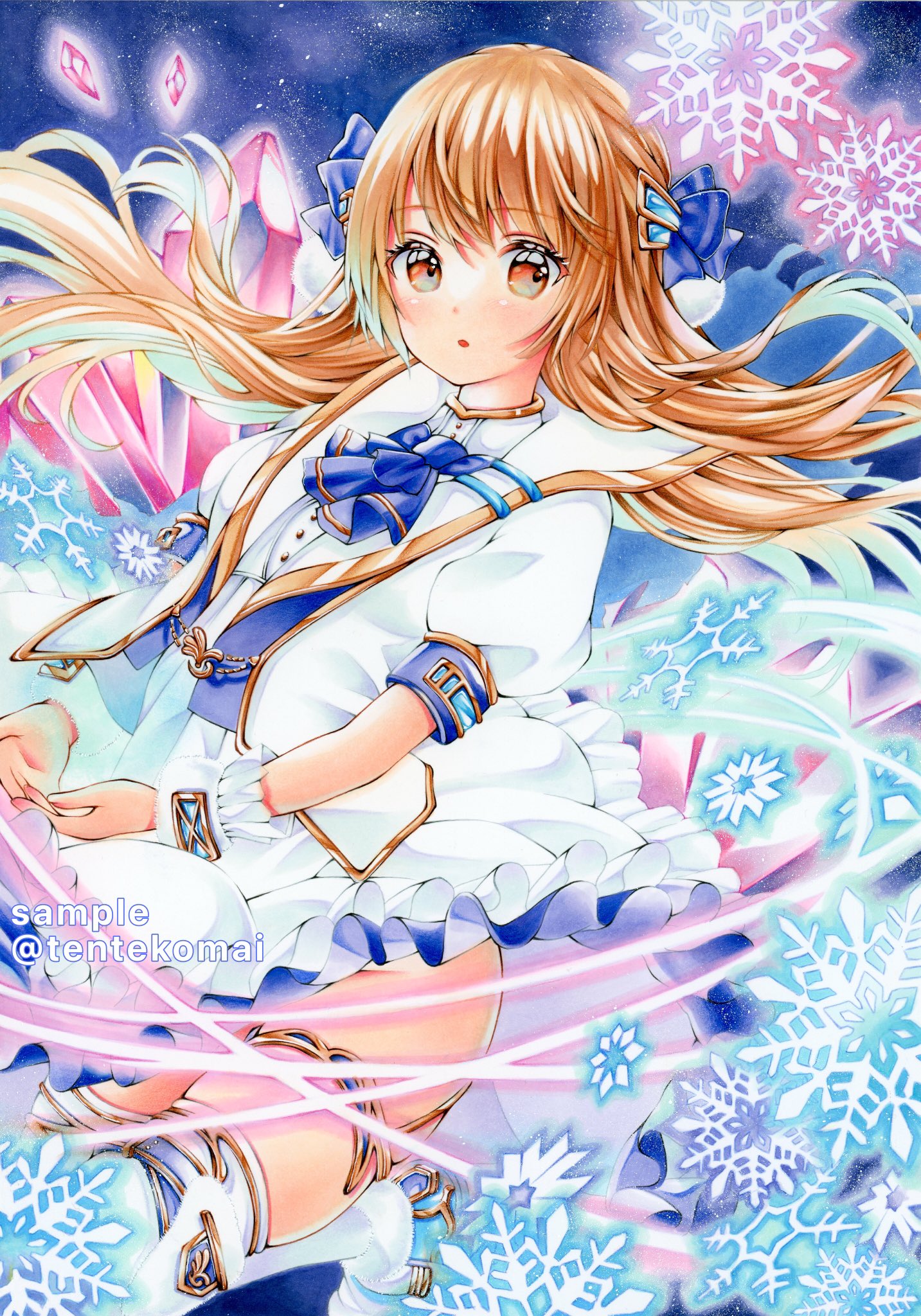 てこ Tentekomai 久々にヤフオク出品しました 3 21月曜日終了予定です よろしくお願い致します オリジナル手描きイラスト Of The Ice Country コピック創作 アナログ 原画 T Co Vyohq5ia2w T Co L2p2ietogs Twitter