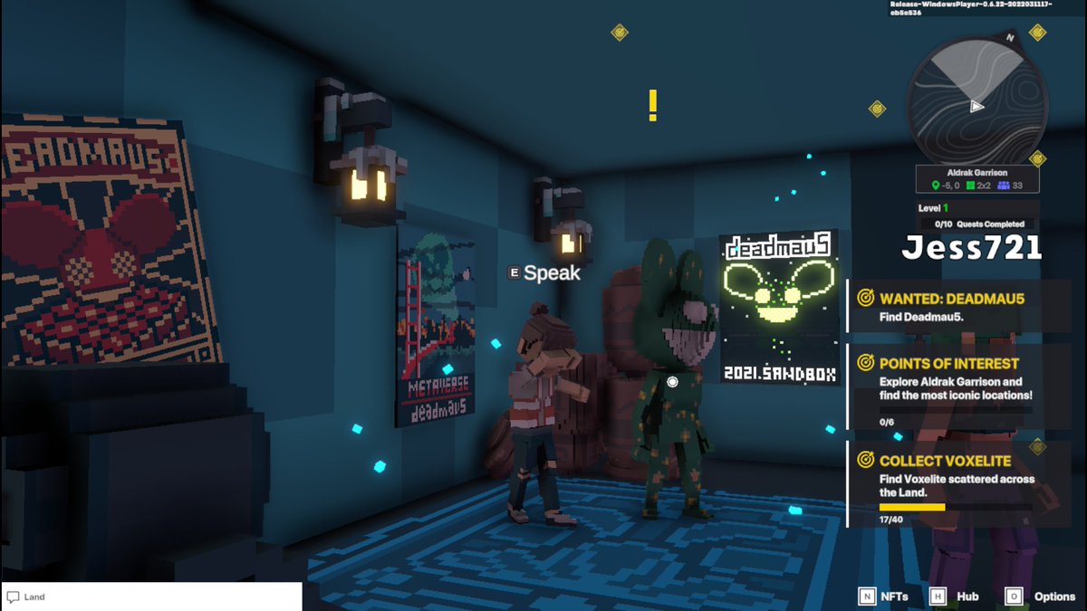 SunnyCoreopsis's tweet photo. @TheSandboxGame @deadmau5 I just participated in the daily #SandboxAlphaS2Contest for a chance to earn up to 1,000 $SAND! Starting March 17 - Selfie with Deadmau5. Check out my screenshot below!
👇 #SandboxAlphaS2 https://t.co/wNYRCscBmD