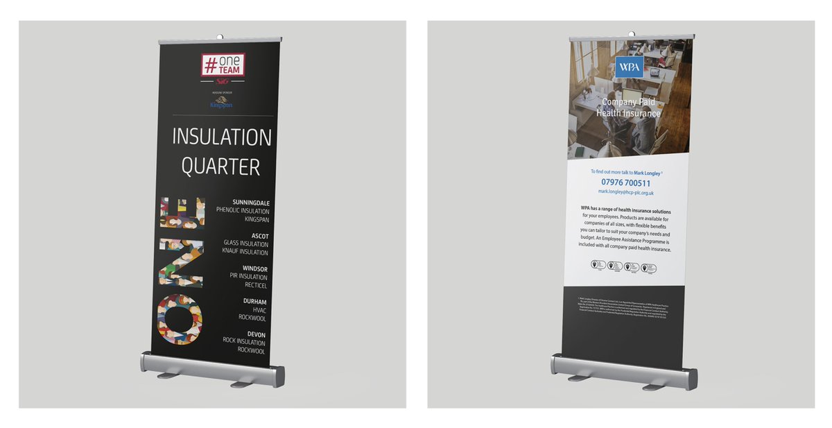 PrintformsLtd's tweet photo. Express turnaround on Roller Banners for last minute events!
 
IF IT’S LOW COST, HIGH QUALITY, FAST TURNAROUND BANNER PRINTING YOU WANT, LOOK NO FURTHER.

#printing #design #brand #quality #events #marketing #marketingevents #largeformatprinting https://t.co/srfIC70ksH