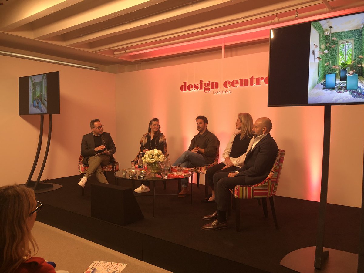 DesignCentreCH's tweet photo. “Craft is about design with intent - made to fit a purpose, but with intellect behind it” - interior designer Christian Bense and a panel of experts address the thorny question “what is craft?” during #ConversationsInDesign #LDW22AtDCCH https://t.co/Dld6kohRZF