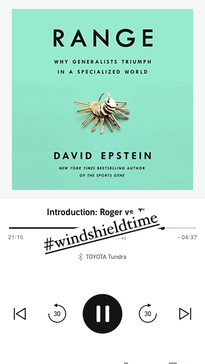 AKAMisterSmith's tweet image. Current audible selection… #windshieldtime