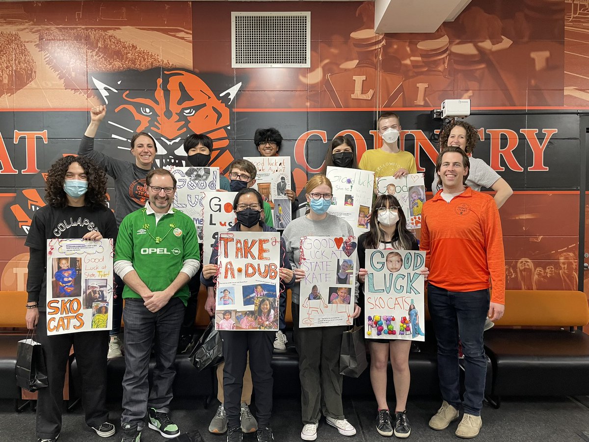 Take A Dub Cats!! Excited for 4 awesome rounds of debate today!