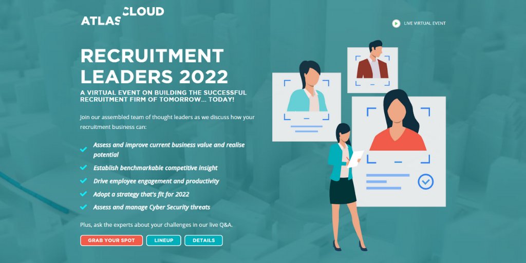 .<a href="/AtlasCloud/">Atlas Cloud – Reassuringly Secure IT</a> has invited <a href="/AnnAPSCo/">Ann Swain</a> to join its assembled team of thought leaders on 29th March to discuss how  #RecruitmentLeaders can build the successful recruitment firm of tomorrow! 🙌

Find out more &amp; register: bit.ly/3KPcSUq

#APSCo #BusinessStrategy #Leadership