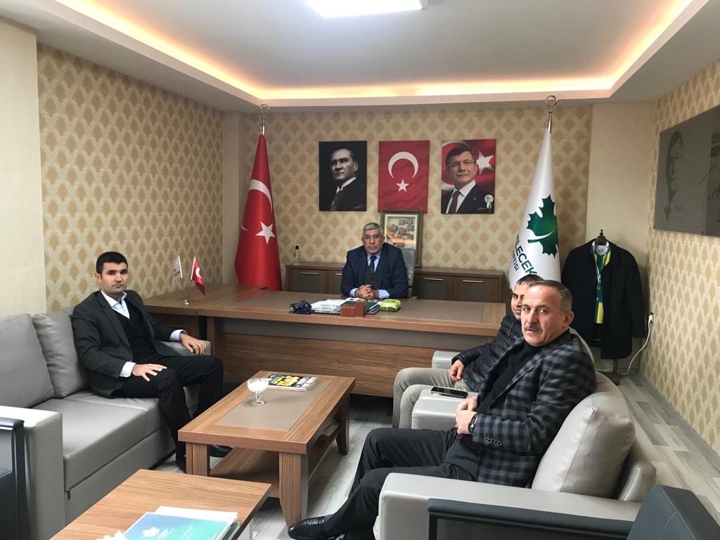 gelecek63's tweet photo. Harran İlçe Başkanımız @mhmtozyavuz , 
İl Başkanlığımızı ziyaret ettiler. Bu nazik ziyaretlerinden dolayı kendilerine teşekkür ediyoruz. https://t.co/smf3sXzzaY