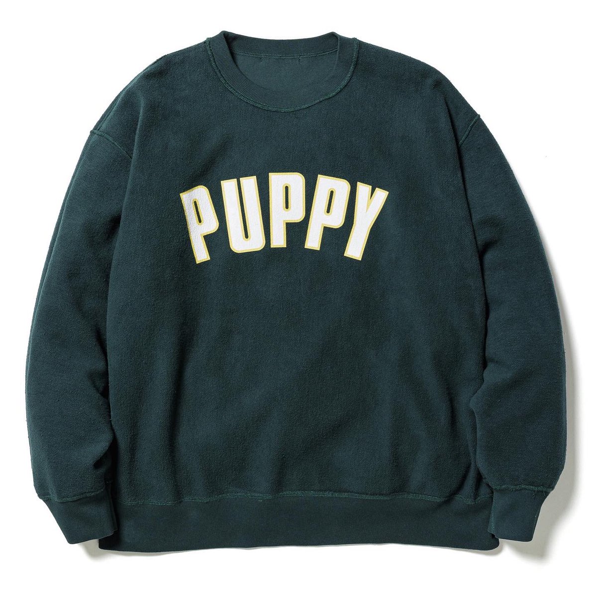 offshore_tokyo's tweet photo. F-LAGSTUF-F / DOGGY PUPPY SWEAT
3/19 (SAT)release...
※表面DOGGY,裏目PUPPYのリバーシブル仕様です。
https://t.co/ZZBmlStLBj
#flagstuff #フラグスタフ
#どんぐりず
#offshoretokyo https://t.co/Z6UmpIGkt8