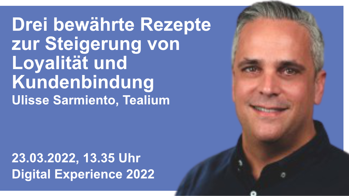 iBusiness_de's tweet photo. Kunden mit hohem Risiko und hohem Wert können nur identifiziert und angesprochen werden, wenn ein genaues Bild von ihnen vorliegt. @tealium zeigt, wie du eine Customer Experience schaffst, die die Kundenbindung und -loyalität erhöht. Nimm teil: https://t.co/USpaCByh7v https://t.co/Evc3XHmRtR