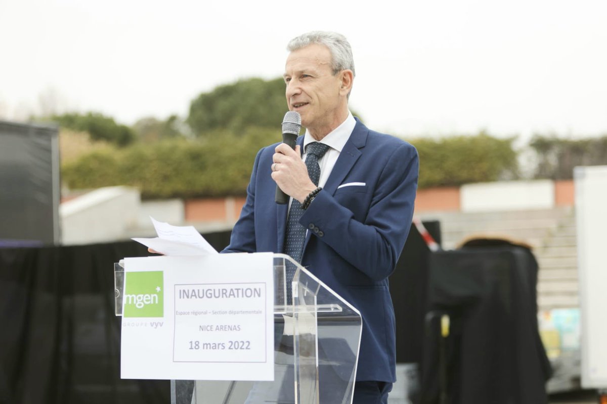MSavignac_MGEN's tweet photo. [#Inauguration #MGEN à #Nice] 

Merci aux équipes PACA-Corse  @mgen_06 pour cette belle inauguration de la section et de l’espace régional de notre #mutuelle, et à @anthony_borre @Dominiq_Estrosi @CedricRoussel06 pour leur présence et leurs mots. 

@groupe_mgen https://t.co/PTzx87sFm1