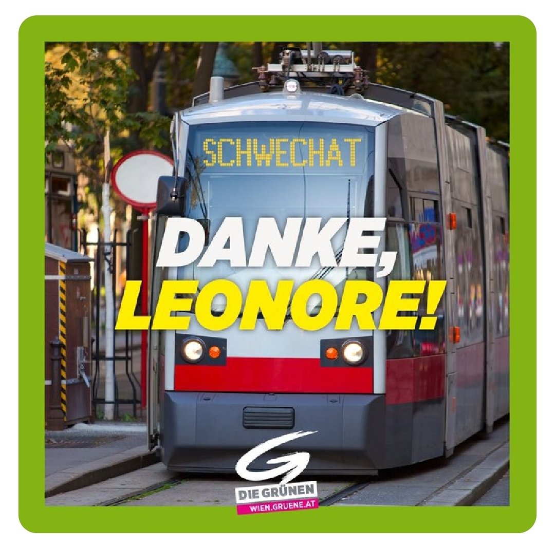 Heute regnets nicht. #DankeLeonore