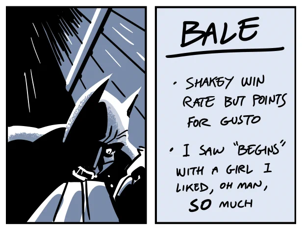 DAN'S GUIDE TO THE CINEMATIC BATMEN (2/2) 