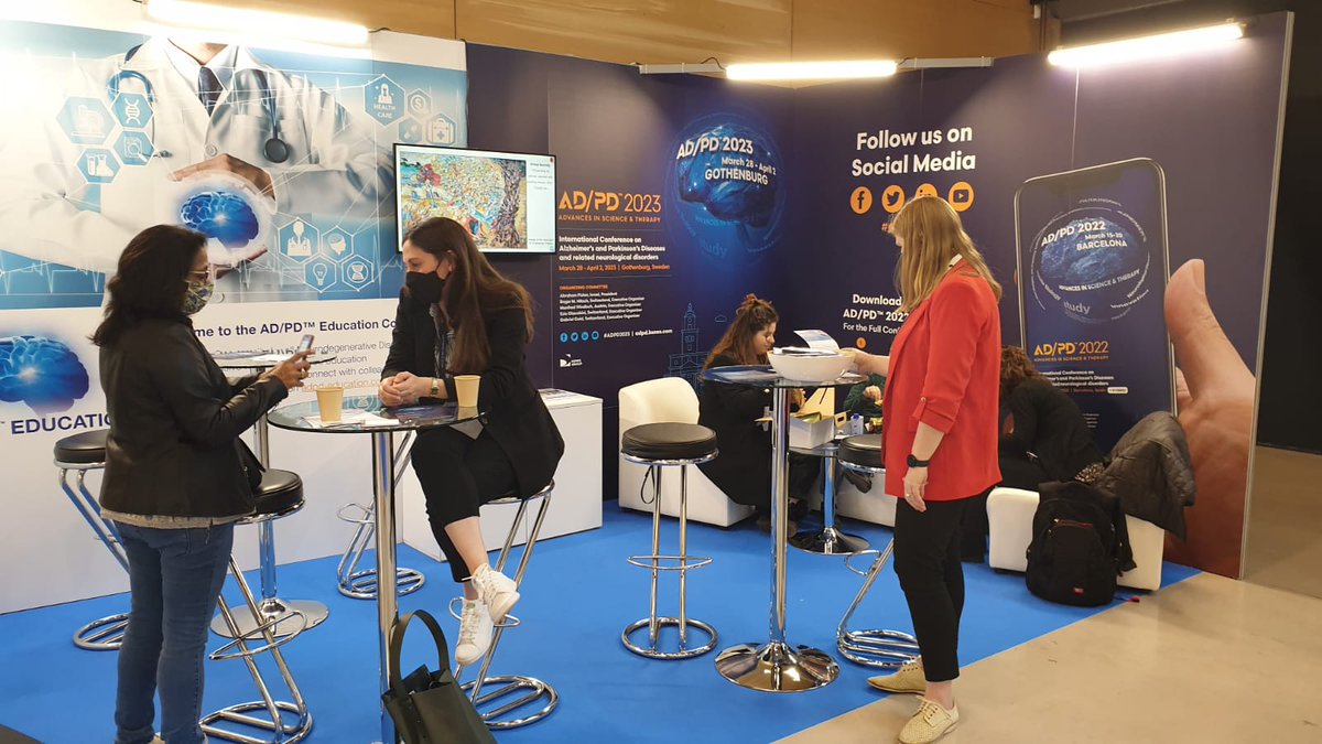 Don't forget to stop by our AD/PD 2023 booth!
#ADPD2022