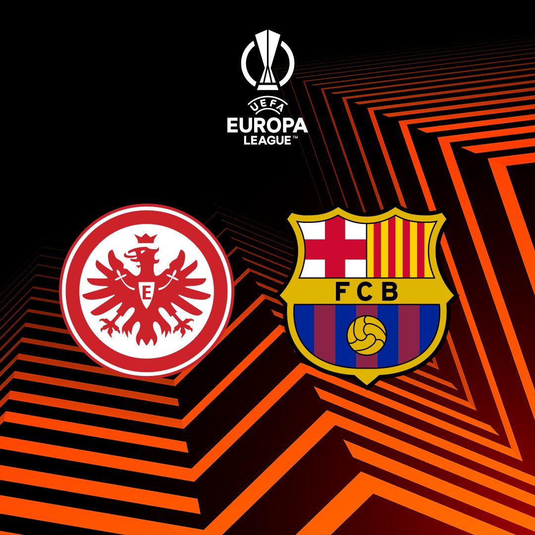 BarcaAurora's tweet photo. Following Barça's victory away at Galatasaray. The Catalan giants will face Eintracht Frankfurt in the quarterfinals and play the winner of West ham and Lyon. The first leg will be played in Germany and the return fixture at the Camp Nou. https://t.co/Lndks4KDo1