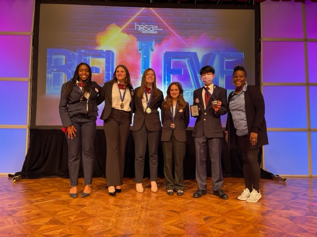 HSTHealthSci's tweet photo. Congratulations Highland HOSA!
1st J. Abernathy Dental Science
1st A. Okonkwo Medical Assisting
2nd O. Johnson Dental Science 
2nd R. Lu Dental Term
3rd M. Howe Dental Term
8th K. McGruder Dental Term
9th A. Blair Prepared Speaking 
10th J. MendozaVargas Dental Term https://t.co/R6kToA9djP
