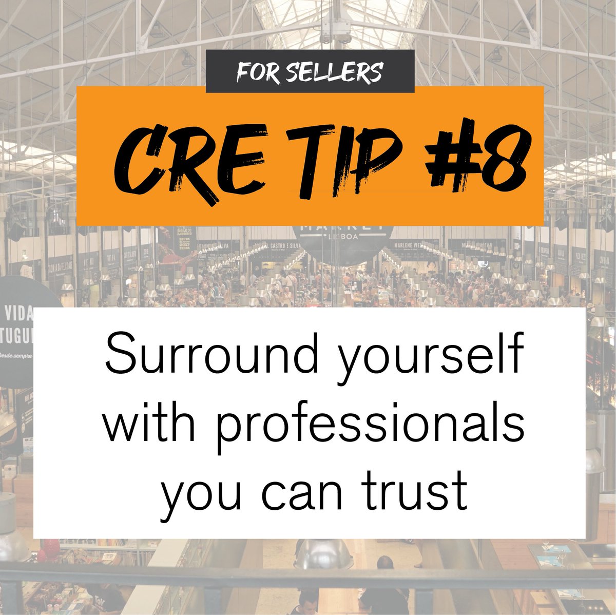 TSCG_'s tweet photo. Surround yourself with professionals you can trust – a commercial broker, real-estate attorney, accountant, insurance agent and/or a general contractor.
#tscg #cretip #representation #trep #teamtscg #learning https://t.co/A8E3WGtb0A