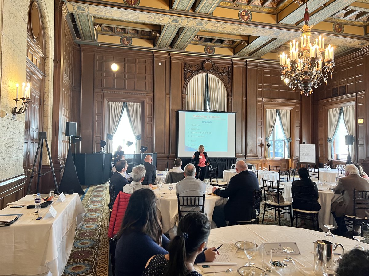 InstMedLeaders's tweet photo. Chief of Staff Boot Camp 2022 was a success! It was an interactive and energetic group. 

Thank you to all of the participants, faculty and special guest speakers. 

-Dr. Susan Reynolds teaching Motivating Others through Effective Communication &amp; Team Building

#chiefofstaff https://t.co/RlRNUk6ZEP