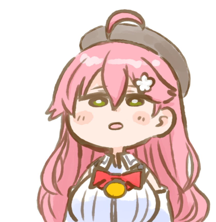 さくらみこ 「#miko_Art 」|ねこやまのイラスト