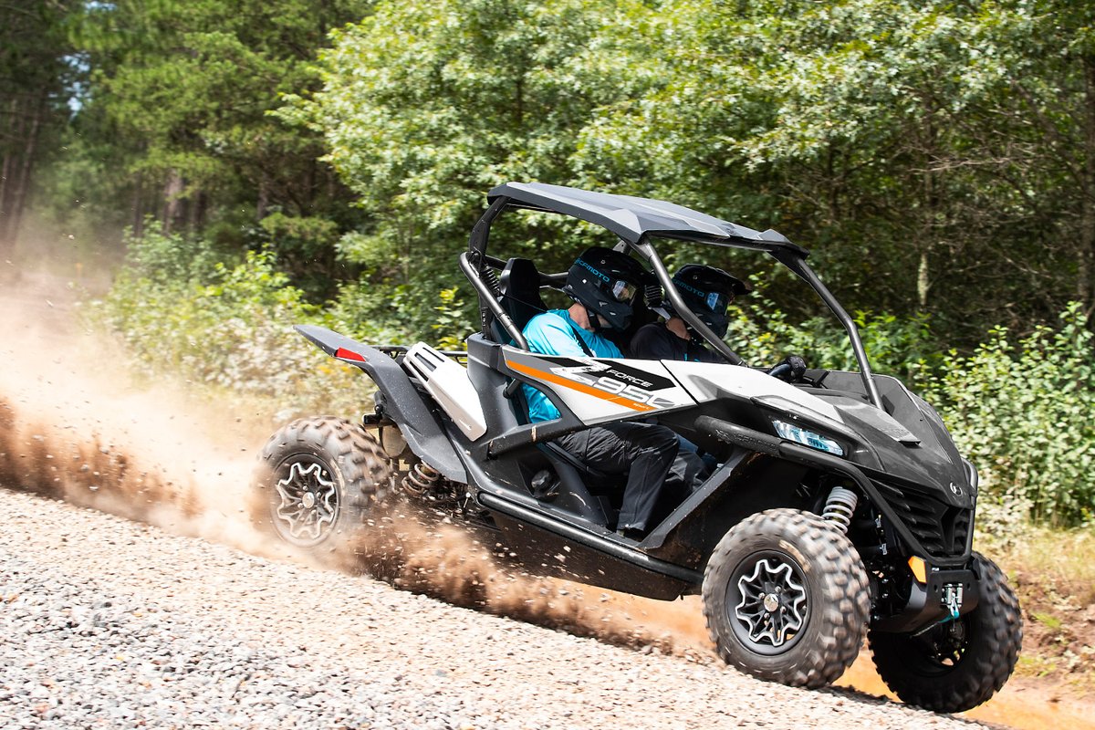 Cyclewise's tweet image. CFMOTO Sport Side x Side
These high-performance vehicles conquer anything and everything you throw at them. Take riding to the extreme. Superior handling and unparalleled performance, whether you’re hitting the trails or creating your own. #cfmotosidebyside #cfmoto
