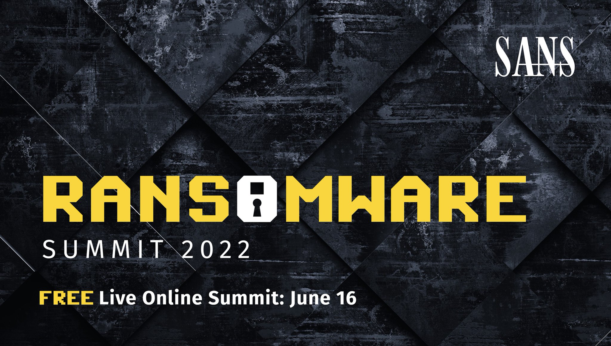 SANS Institute on Twitter "Don't miss the firstever RansomwareSummit