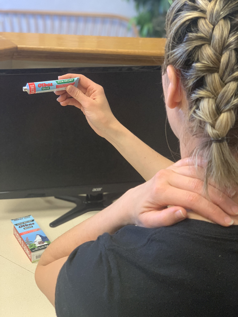 OLBAS_Remedies's tweet image. #Olbas Analgesic Salve is offers long-lasting relief for neck pain. What else can it do for you ow.ly/rK7I30cn1vz #naturalpainrelief #painintheneck