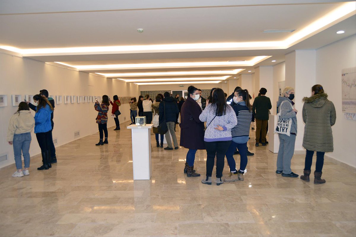 web3andcrypto's tweet photo. 🏫 Pamukkale Üniversitesi öğretim üyesi Dr. Ceren Tekin Korkmaz'ın(@CerenTeKa) açtığı 'Bellek' isimli #NFT sergisi vatandaşlardan ve öğrencilerden oldukça ilgi görüyor. https://t.co/9oEjNkpyYy