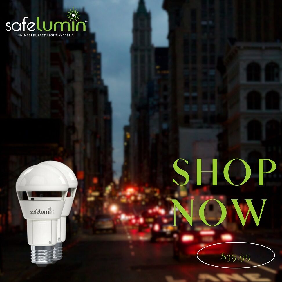 💥Shop the America’s most trusted rechargeable lights
  
Emergency Lights for Home Power Failure – Works as Normal LED Bulbs &amp; 3Hrs Battery Backup, CE+CB Listed, AC100-240V E27, 60W Equivalent 800lm
  
Get yours now for $39.99 👇
safelumin.com/shop/sa19-800g…
  
#emergencylights