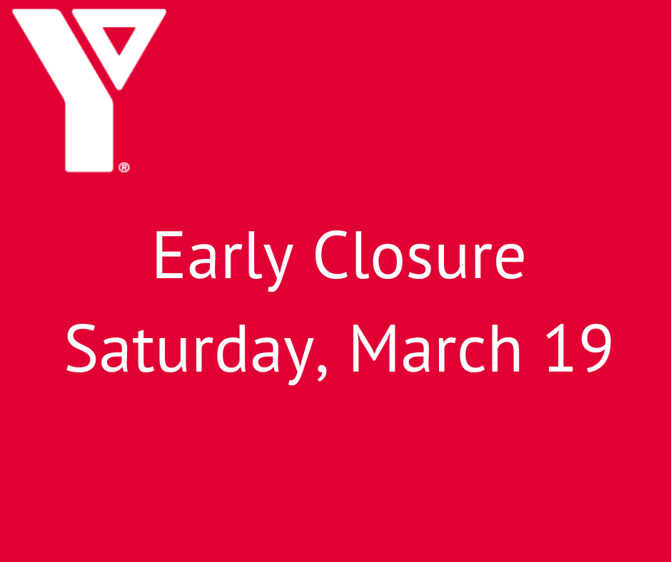 Our YMCA at Vaughan Harvey is closing at 5 pm on Saturday to host our annual fundraising event for ReConnect. Our main gym is closing at  1:30p to allow for set up.