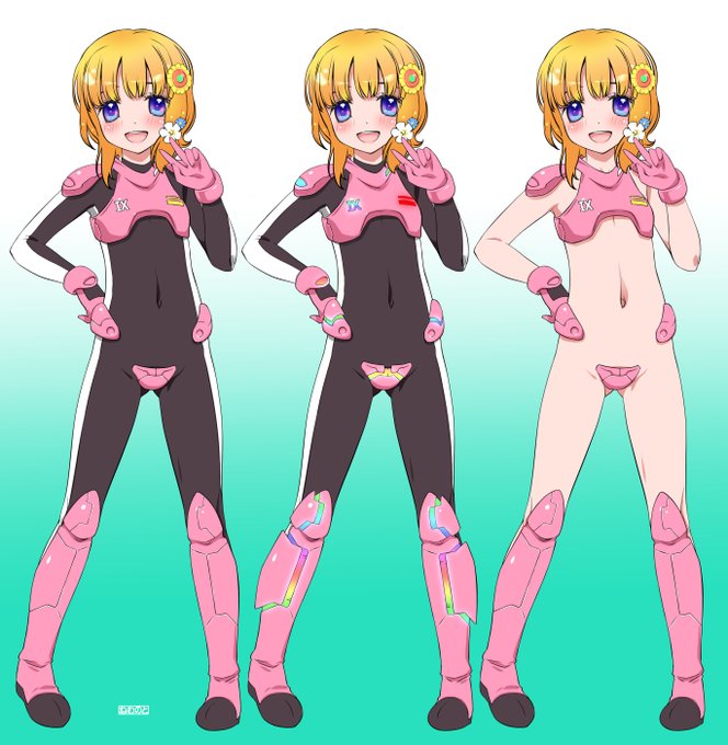 ナインちゃんノーマルスーツ設定
+ゲーミンg…サイコミュ冷却用ギミック
+ネタ👙です✨ 