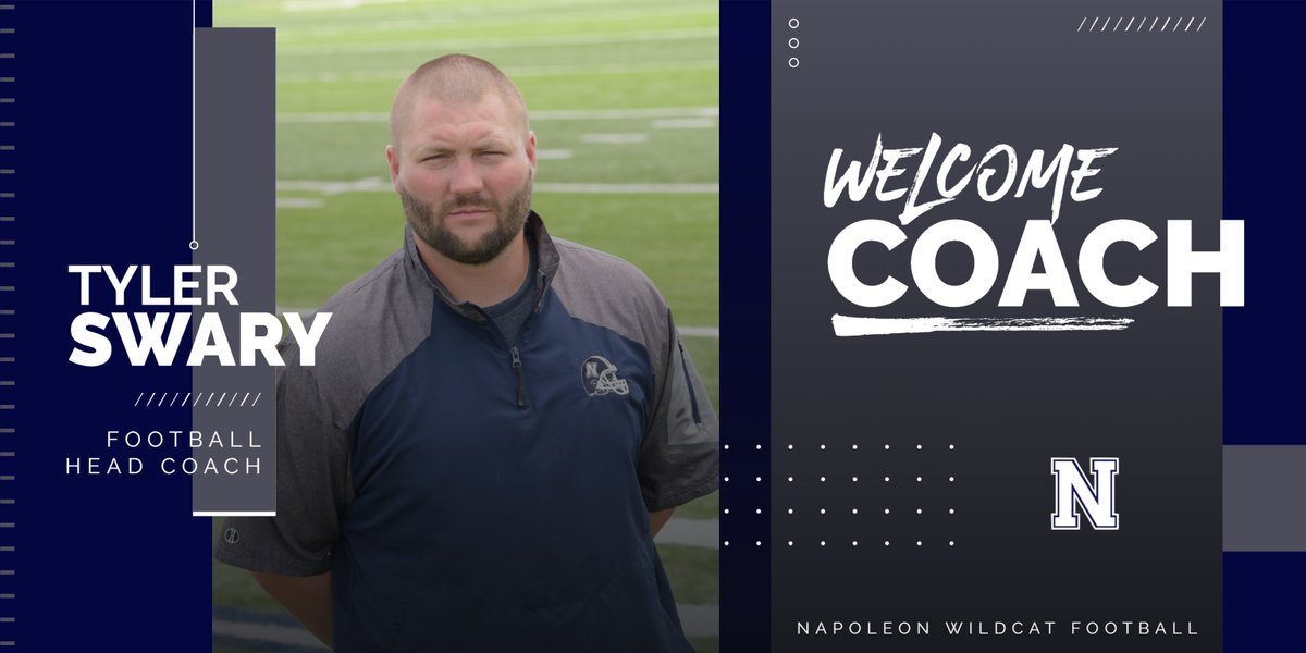 We are excited to announce Coach Tyler Swary has accepted the position as Head Football Coach! We are looking forward to a great season this Fall.
#GoCats #BeatDawgs