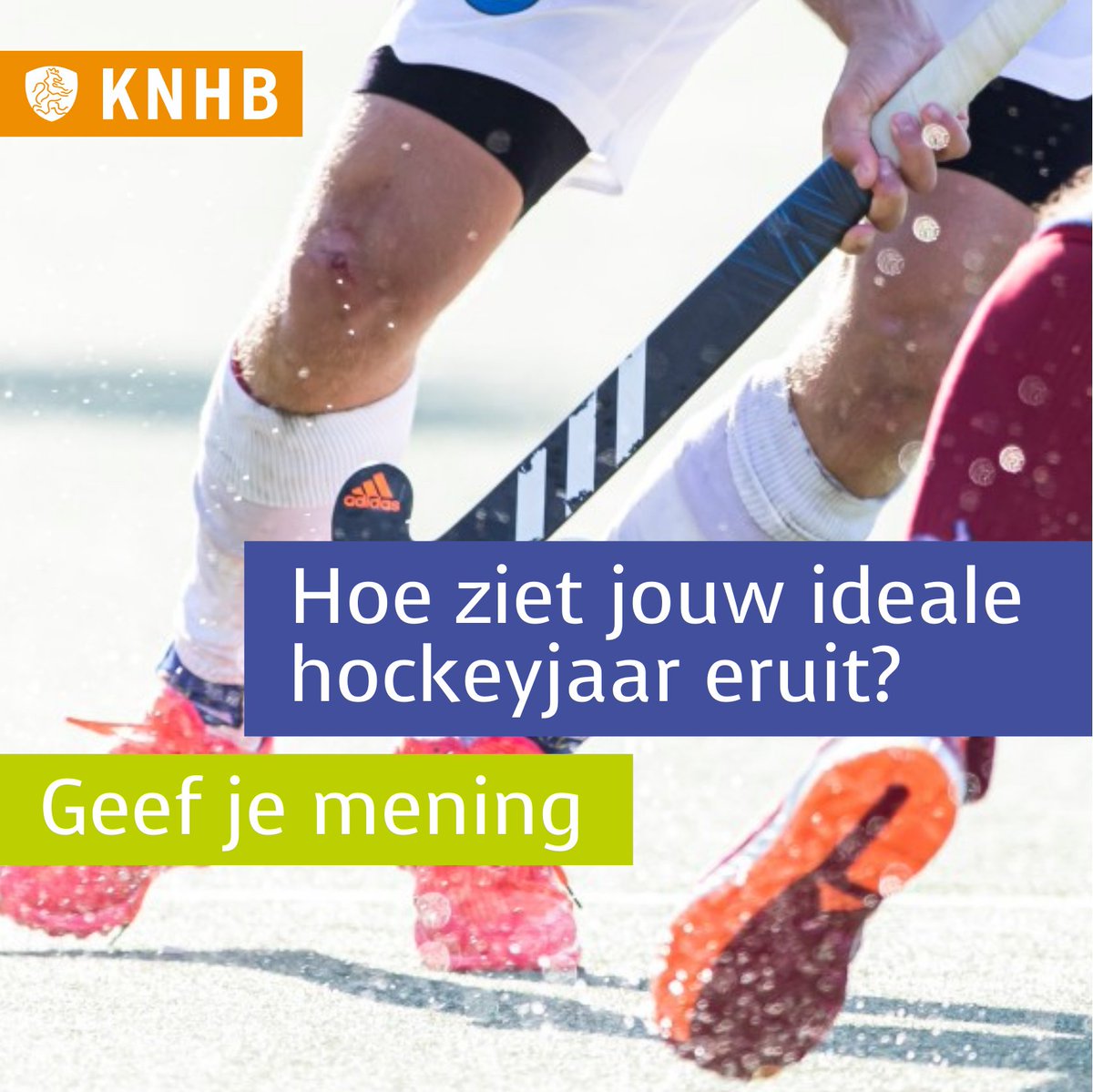 Wanneer en hoe vaak wil jij hockeyen? Wil je alleen trainen of ook wedstrijden? Help je vereniging en doe mee met ons onderzoek. Want bij 100 deelnemende (oud-)leden ontvangt jouw vereniging een eigen rapportage. bit.ly/3N3DEKy