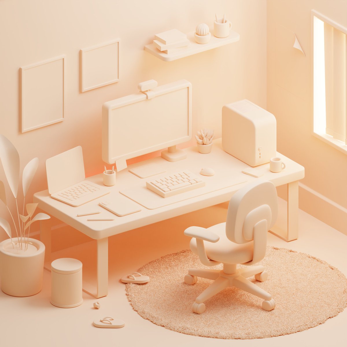 realvjy's tweet image. Clay Render ❤️