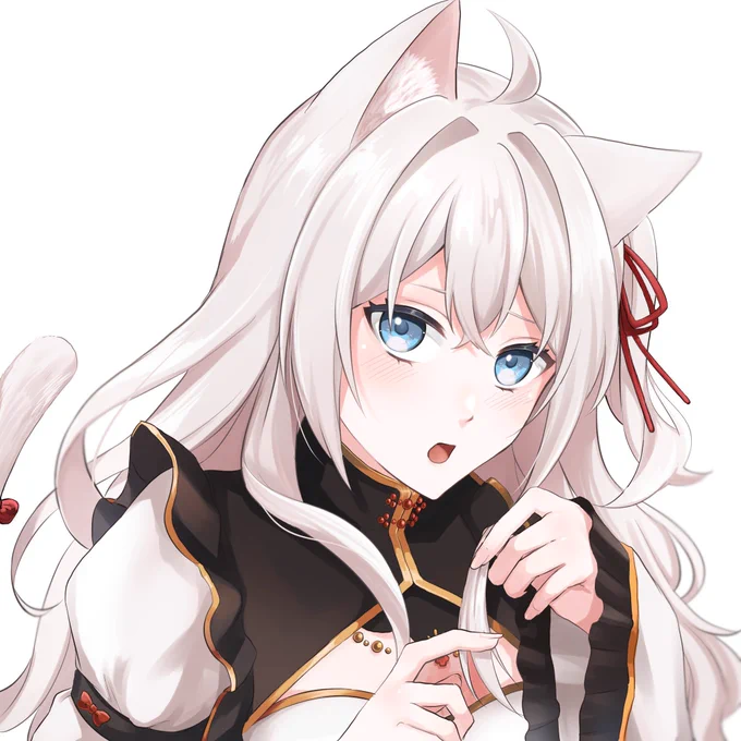 #猫叉神社の供え物たまちゃーん!!! 