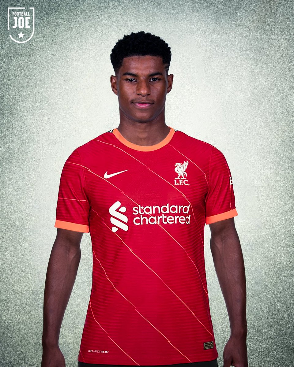 FootballJOE's tweet photo. Nightmare fuel for United fans 🤢

Liverpool have reportedly made it known they are admirers of 'unhappy' Marcus Rashford https://t.co/5IWDRuzV3G