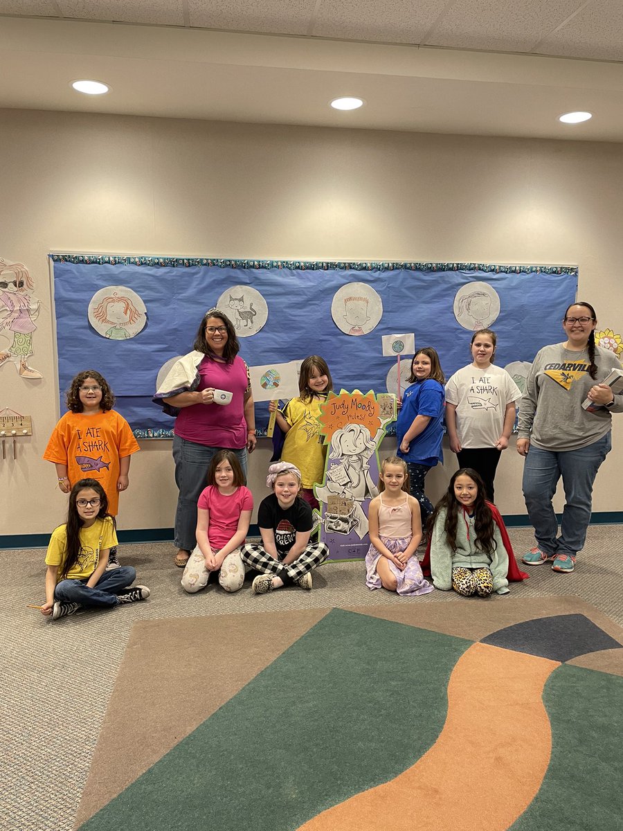 We finished our book study on Judy Moody Saves the World, with a dress up day. <a href="/Candlewick/">Candlewick Press</a>  we love Judy Moody!