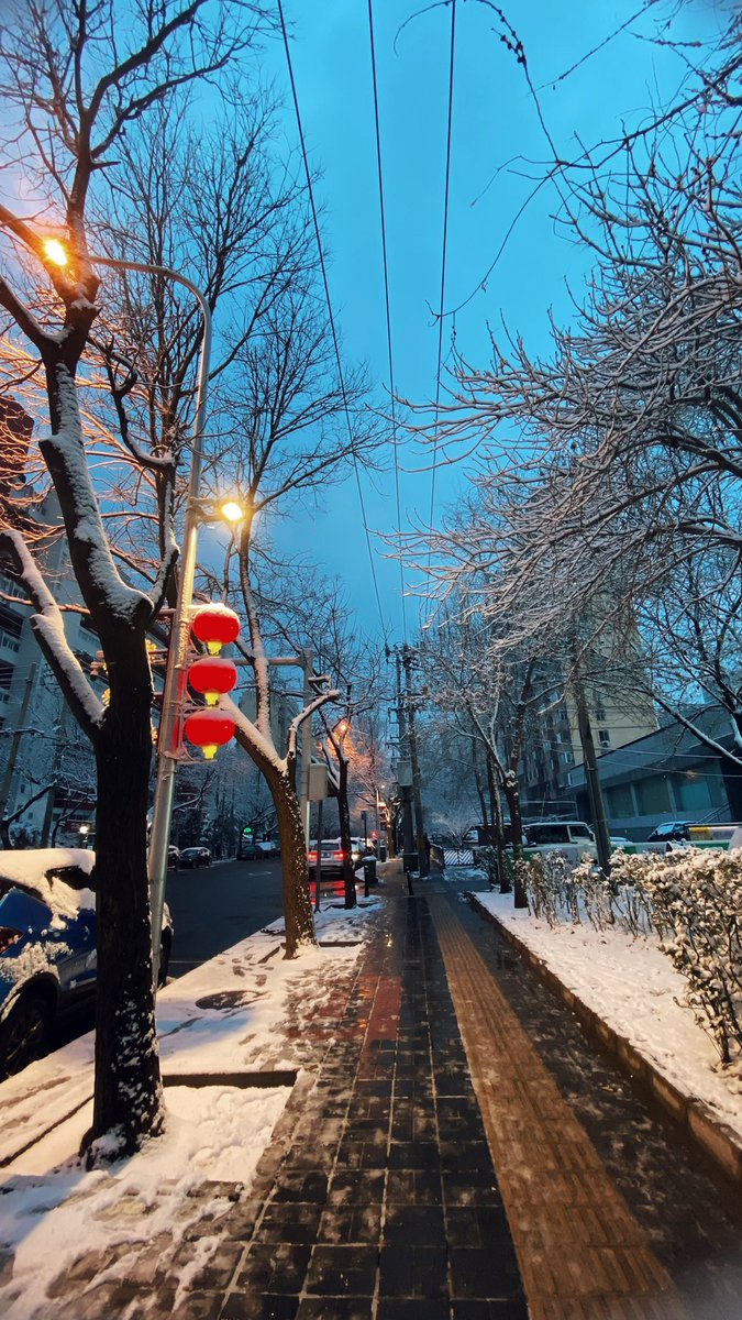 zhongxiaoye's tweet photo. It's snowing in #Beijing, #China. It's #beautiful！ https://t.co/arOMPpx4PV