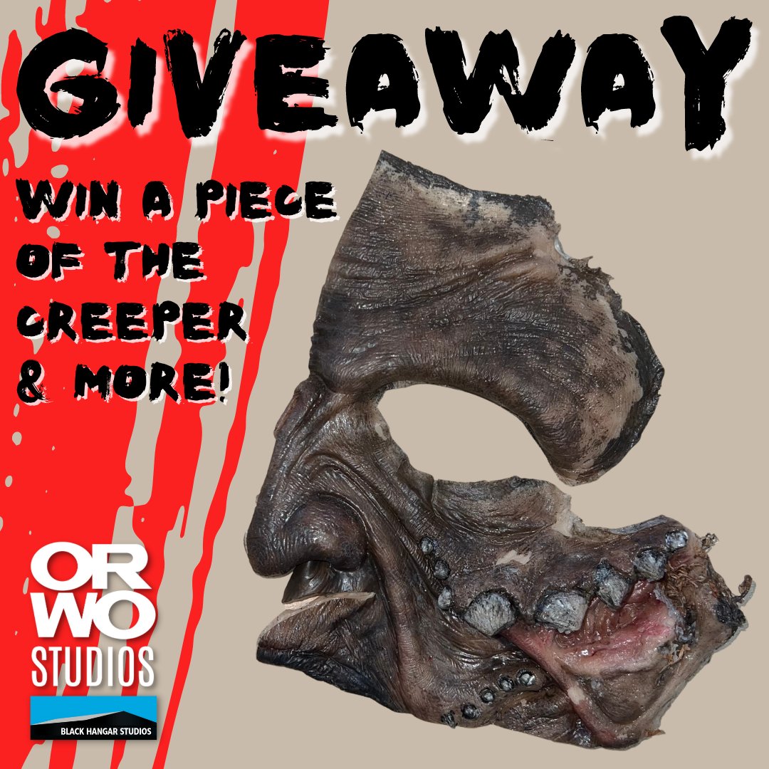 JeepersReborn's tweet photo. 🚨 COMPETITION TIME! 🚨

The Studio behind #JeepersCreepersReborn are giving you the rare chance to win an exclusive piece of the creeper prosthetics, an on-screen prop, and more! 😈 Sign up today on https://t.co/RmruO7NO3v

@blackhangar @orwofilmstudios #JeepersCreepers https://t.co/LPQFRKzyZl